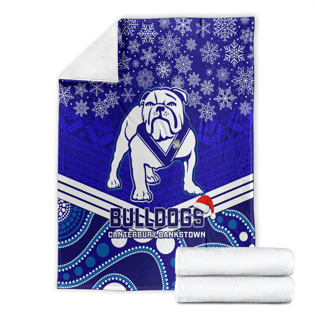 custom-bulldogs-rugby-christmas-blanket-merry-xmas-2023-mix-aboriginal-art