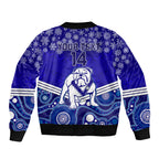 custom-bulldogs-rugby-christmas-bomber-jacket-merry-xmas-2023-mix-aboriginal-art