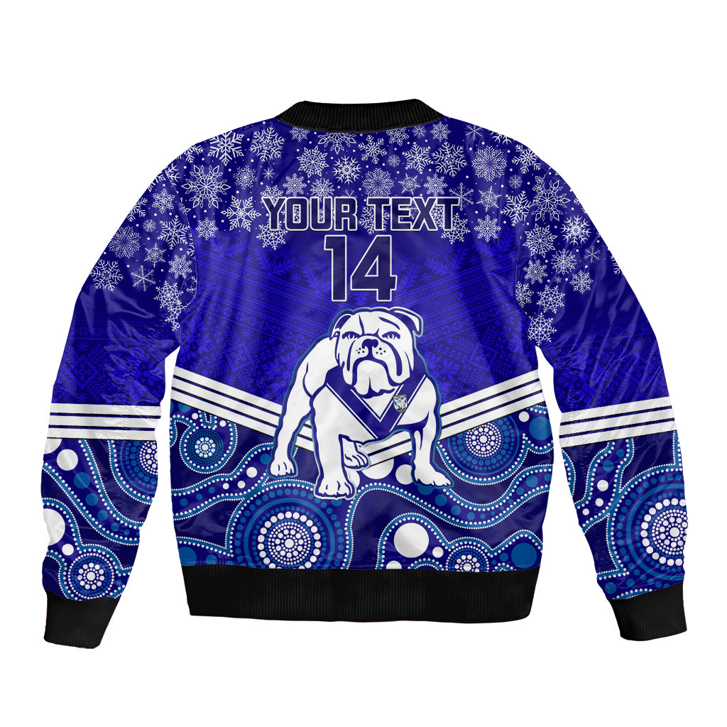 custom-bulldogs-rugby-christmas-bomber-jacket-merry-xmas-2023-mix-aboriginal-art