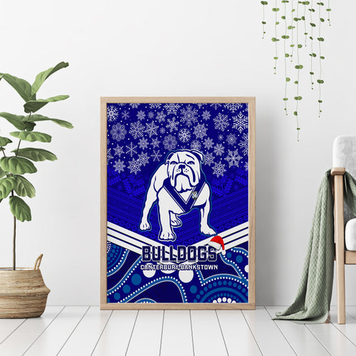 custom-bulldogs-rugby-christmas-canvas-wall-art-merry-xmas-2023-mix-aboriginal-art