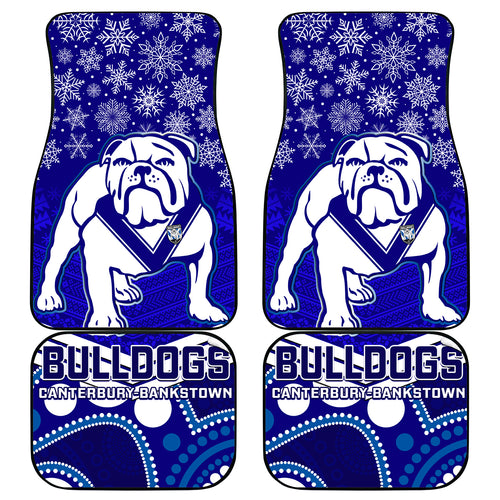 custom-bulldogs-rugby-christmas-car-mats-merry-xmas-2023-mix-aboriginal-art
