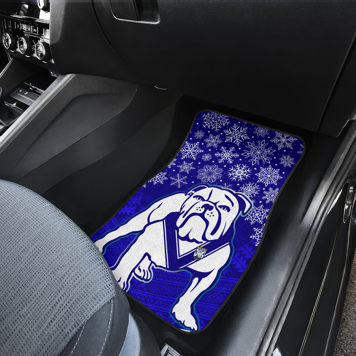 custom-bulldogs-rugby-christmas-car-mats-merry-xmas-2023-mix-aboriginal-art