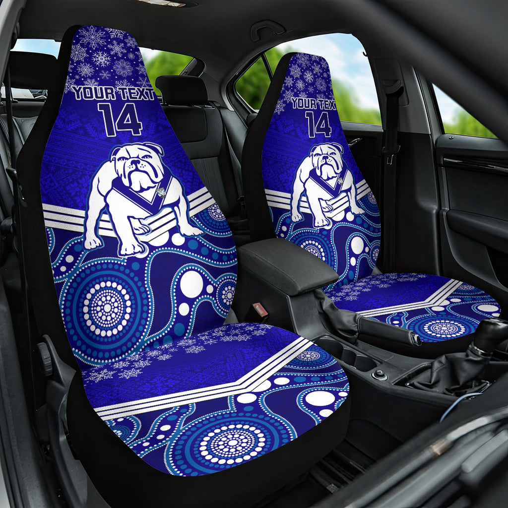 custom-bulldogs-rugby-christmas-car-seat-cover-merry-xmas-2023-mix-aboriginal-art