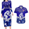 custom-bulldogs-rugby-christmas-couples-matching-long-sleeve-bodycon-dress-and-hawaiian-shirt-merry-xmas-2023-mix-aboriginal-art