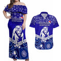custom-bulldogs-rugby-christmas-couples-matching-off-shoulder-maxi-dress-and-hawaiian-shirt-merry-xmas-2023-mix-aboriginal-art