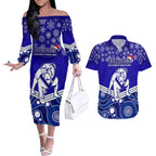 custom-bulldogs-rugby-christmas-couples-matching-off-the-shoulder-long-sleeve-dress-and-hawaiian-shirt-merry-xmas-2023-mix-aboriginal-art