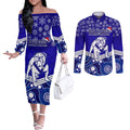 custom-bulldogs-rugby-christmas-couples-matching-off-the-shoulder-long-sleeve-dress-and-long-sleeve-button-shirt-merry-xmas-2023-mix-aboriginal-art