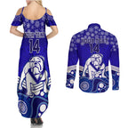 custom-bulldogs-rugby-christmas-couples-matching-summer-maxi-dress-and-long-sleeve-button-shirt-merry-xmas-2023-mix-aboriginal-art