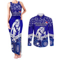 custom-bulldogs-rugby-christmas-couples-matching-tank-maxi-dress-and-long-sleeve-button-shirt-merry-xmas-2023-mix-aboriginal-art