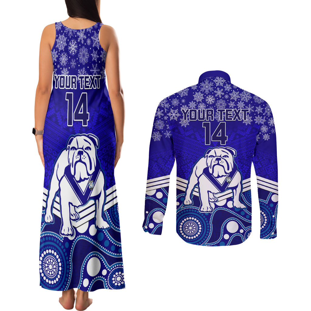 custom-bulldogs-rugby-christmas-couples-matching-tank-maxi-dress-and-long-sleeve-button-shirt-merry-xmas-2023-mix-aboriginal-art