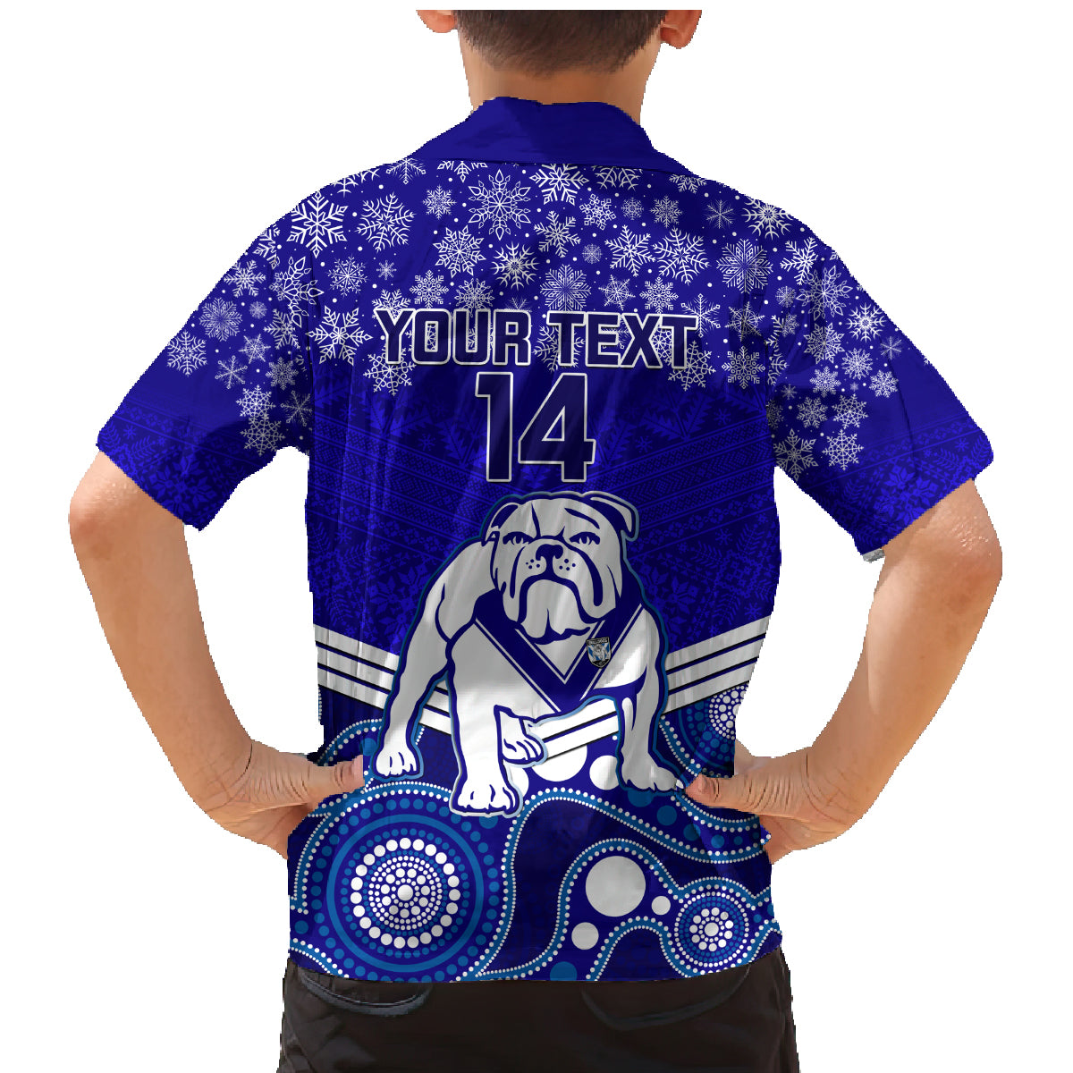 custom-bulldogs-rugby-christmas-family-matching-mermaid-dress-and-hawaiian-shirt-merry-xmas-2023-mix-aboriginal-art
