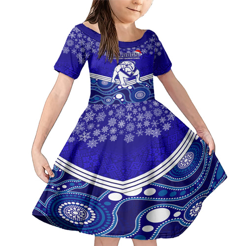 custom-bulldogs-rugby-christmas-family-matching-mermaid-dress-and-hawaiian-shirt-merry-xmas-2023-mix-aboriginal-art