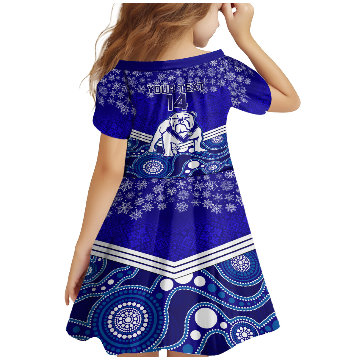 custom-bulldogs-rugby-christmas-family-matching-mermaid-dress-and-hawaiian-shirt-merry-xmas-2023-mix-aboriginal-art