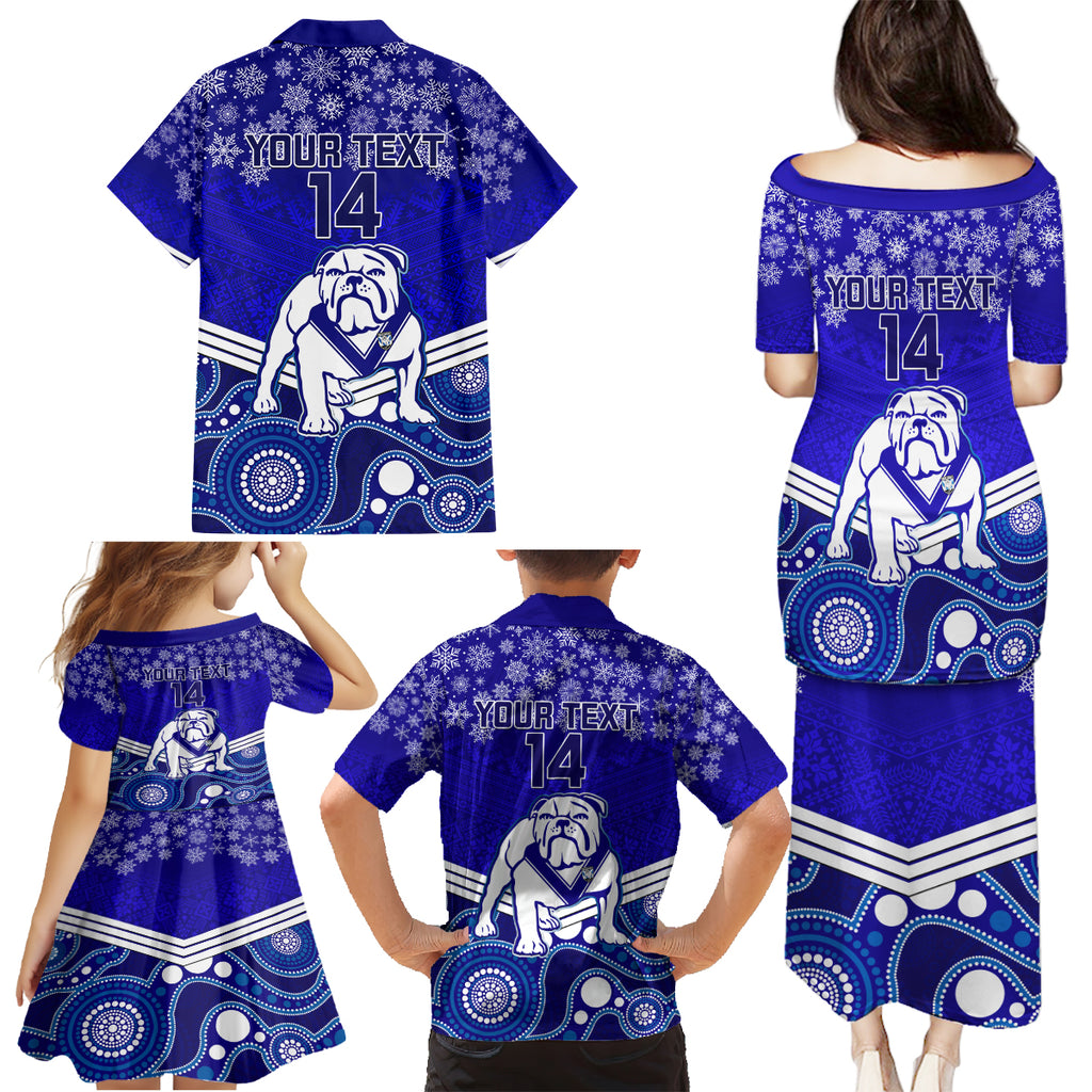 custom-bulldogs-rugby-christmas-family-matching-puletasi-dress-and-hawaiian-shirt-merry-xmas-2023-mix-aboriginal-art