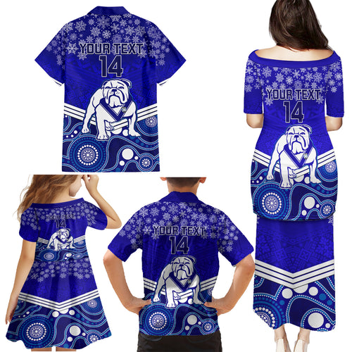 custom-bulldogs-rugby-christmas-family-matching-puletasi-dress-and-hawaiian-shirt-merry-xmas-2023-mix-aboriginal-art