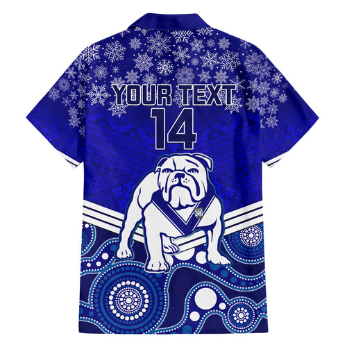 custom-bulldogs-rugby-christmas-family-matching-puletasi-dress-and-hawaiian-shirt-merry-xmas-2023-mix-aboriginal-art