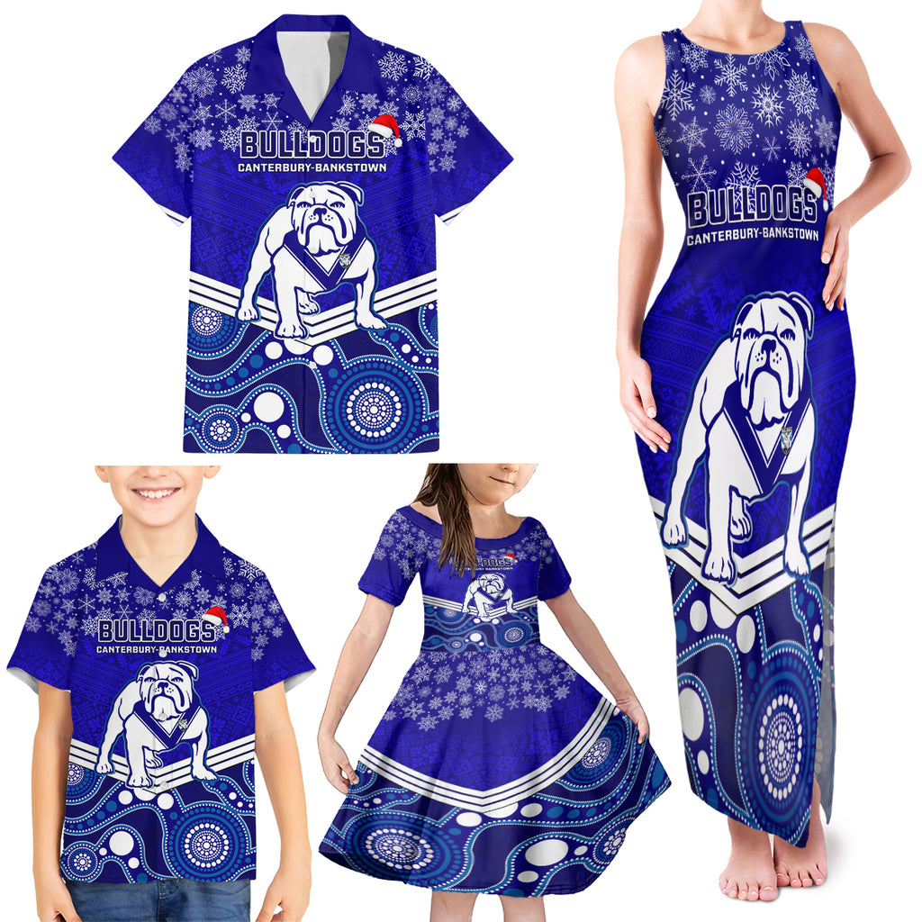 custom-bulldogs-rugby-christmas-family-matching-tank-maxi-dress-and-hawaiian-shirt-merry-xmas-2023-mix-aboriginal-art