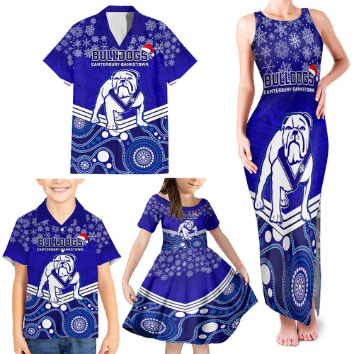 custom-bulldogs-rugby-christmas-family-matching-tank-maxi-dress-and-hawaiian-shirt-merry-xmas-2023-mix-aboriginal-art