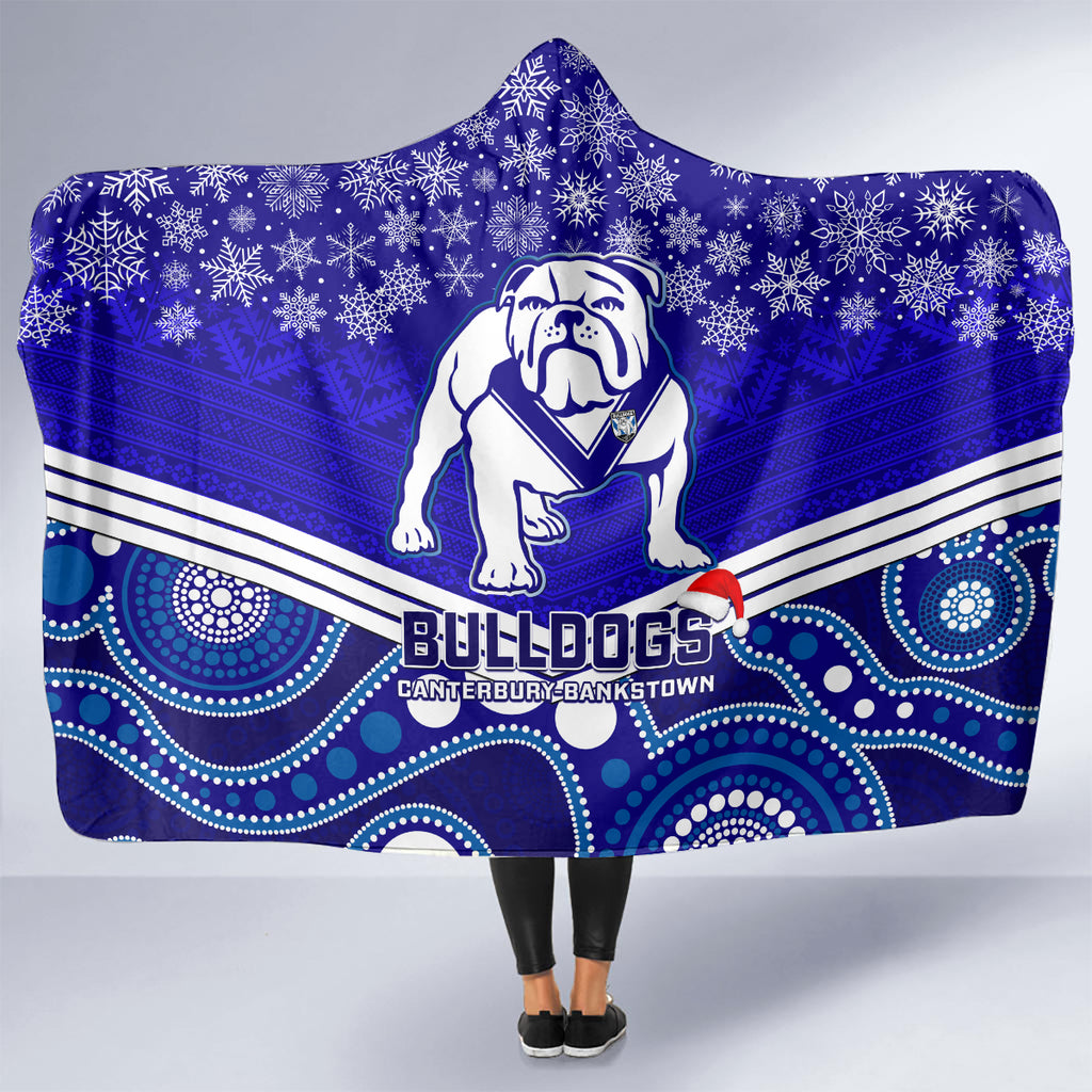 custom-bulldogs-rugby-christmas-hooded-blanket-merry-xmas-2023-mix-aboriginal-art