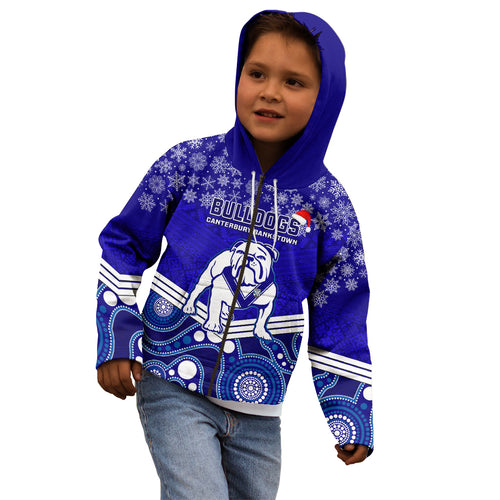 custom-bulldogs-rugby-christmas-kid-hoodie-merry-xmas-2023-mix-aboriginal-art