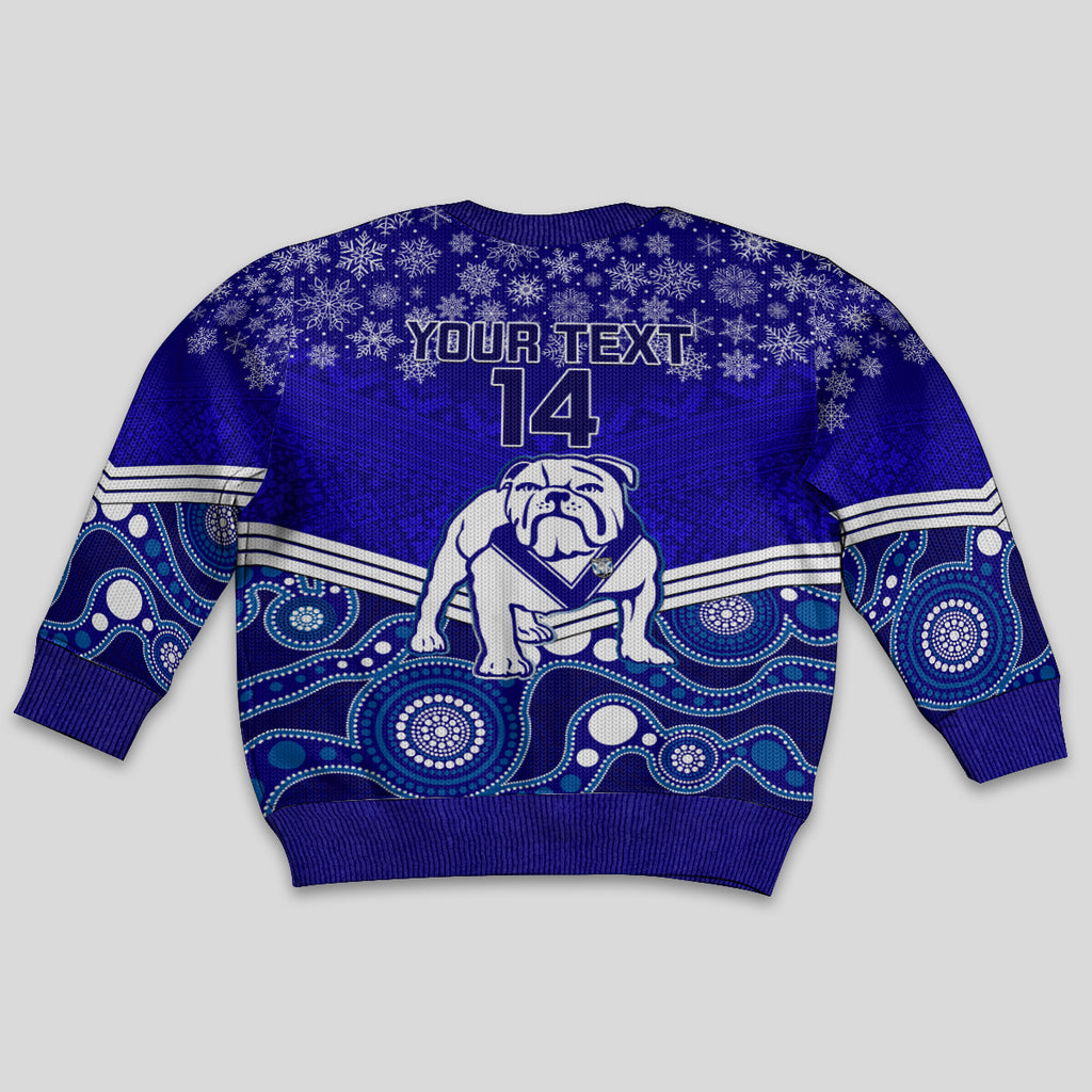 custom-bulldogs-rugby-christmas-kid-ugly-christmas-sweater-merry-xmas-2023-mix-aboriginal-art