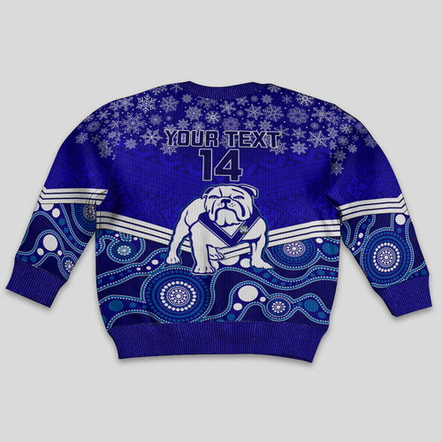 custom-bulldogs-rugby-christmas-kid-ugly-christmas-sweater-merry-xmas-2023-mix-aboriginal-art