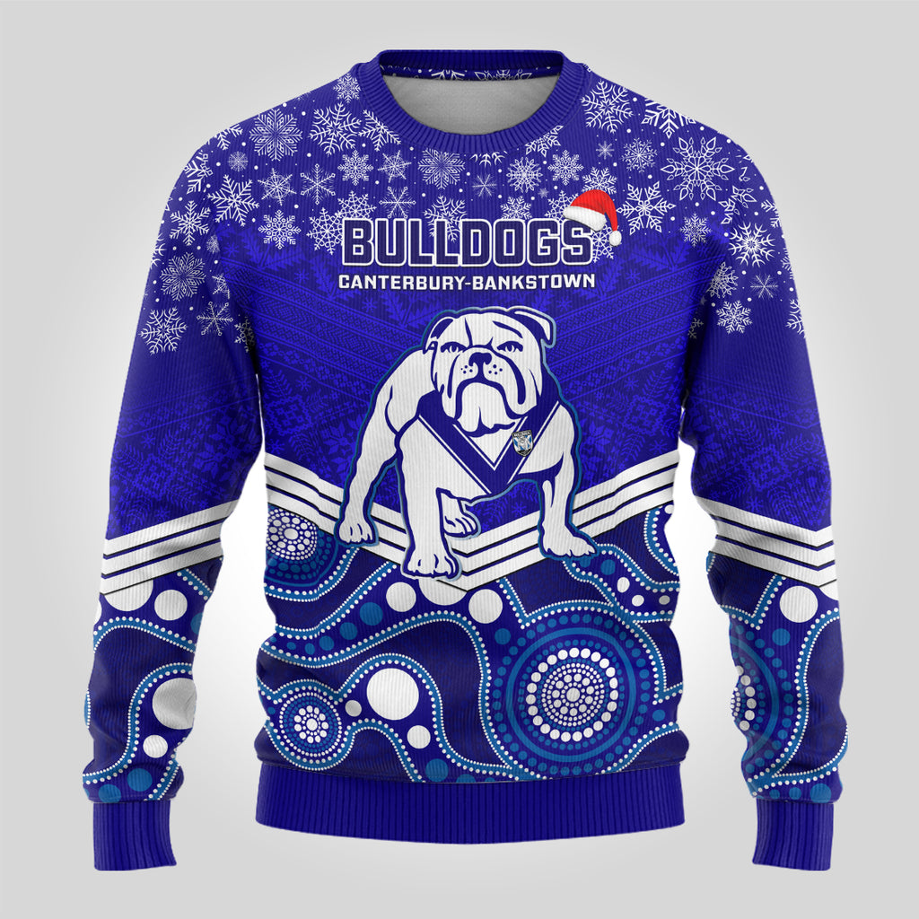 custom-bulldogs-rugby-christmas-ugly-christmas-sweater-merry-xmas-2023-mix-aboriginal-art