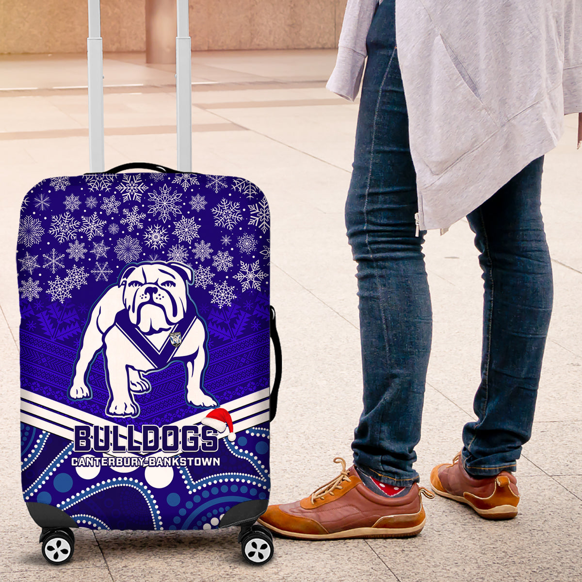 custom-bulldogs-rugby-christmas-luggage-cover-merry-xmas-2023-mix-aboriginal-art