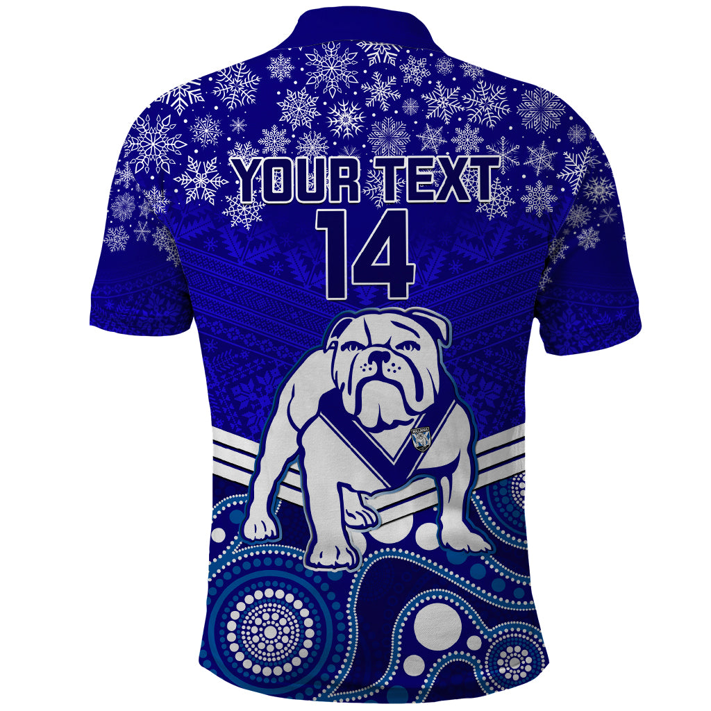 custom-bulldogs-rugby-christmas-polo-shirt-merry-xmas-2023-mix-aboriginal-art