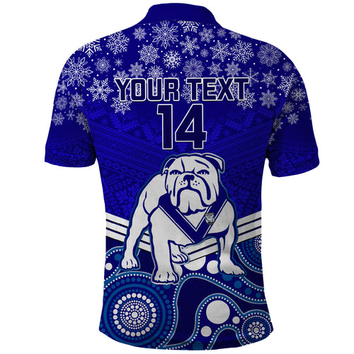 custom-bulldogs-rugby-christmas-polo-shirt-merry-xmas-2023-mix-aboriginal-art