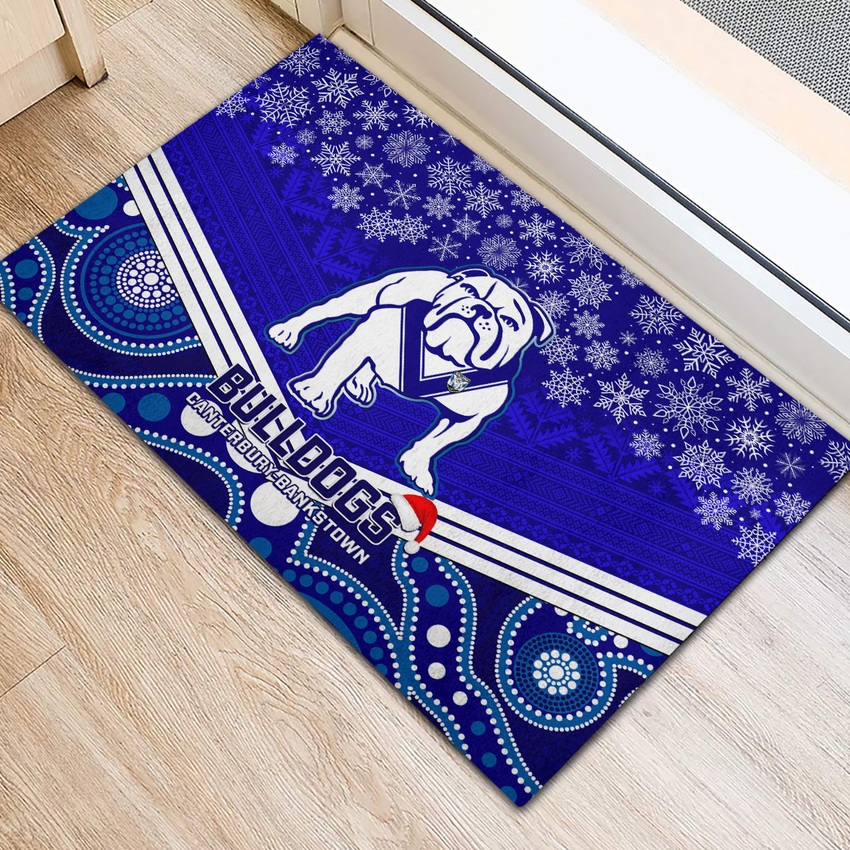 custom-bulldogs-rugby-christmas-rubber-doormat-merry-xmas-2023-mix-aboriginal-art