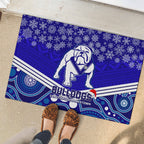 custom-bulldogs-rugby-christmas-rubber-doormat-merry-xmas-2023-mix-aboriginal-art