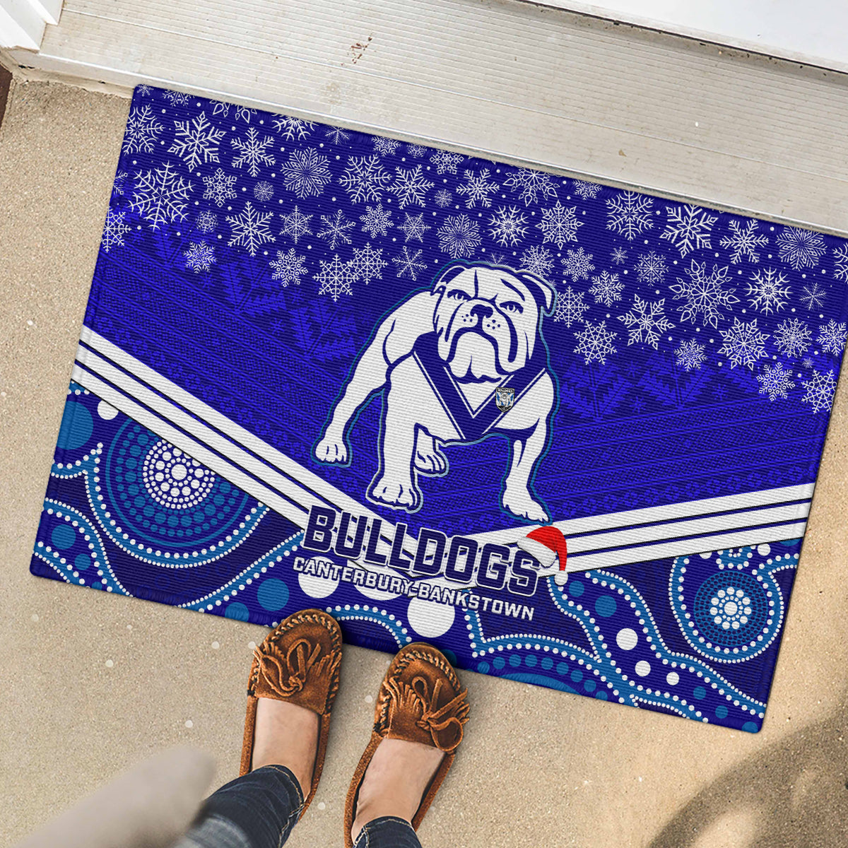 custom-bulldogs-rugby-christmas-rubber-doormat-merry-xmas-2023-mix-aboriginal-art
