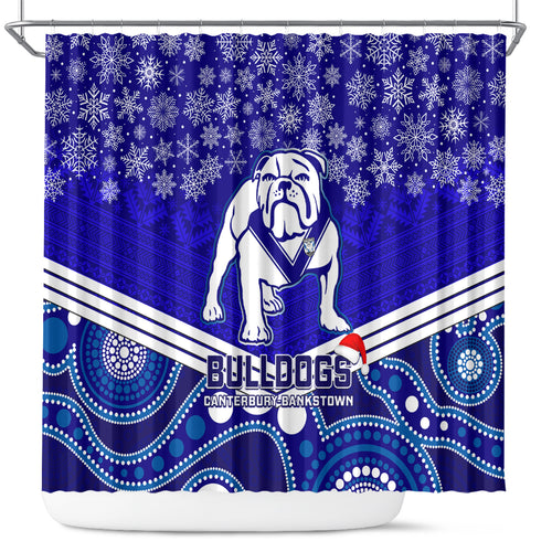 custom-bulldogs-rugby-christmas-shower-curtain-merry-xmas-2023-mix-aboriginal-art