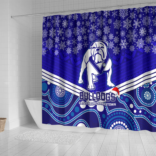 custom-bulldogs-rugby-christmas-shower-curtain-merry-xmas-2023-mix-aboriginal-art