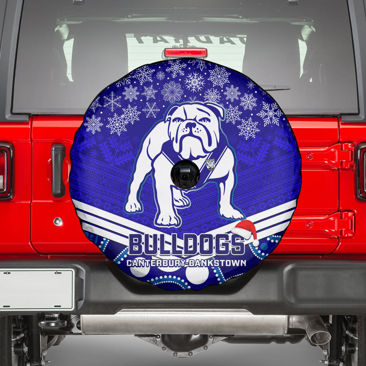 custom-bulldogs-rugby-christmas-spare-tire-cover-merry-xmas-2023-mix-aboriginal-art