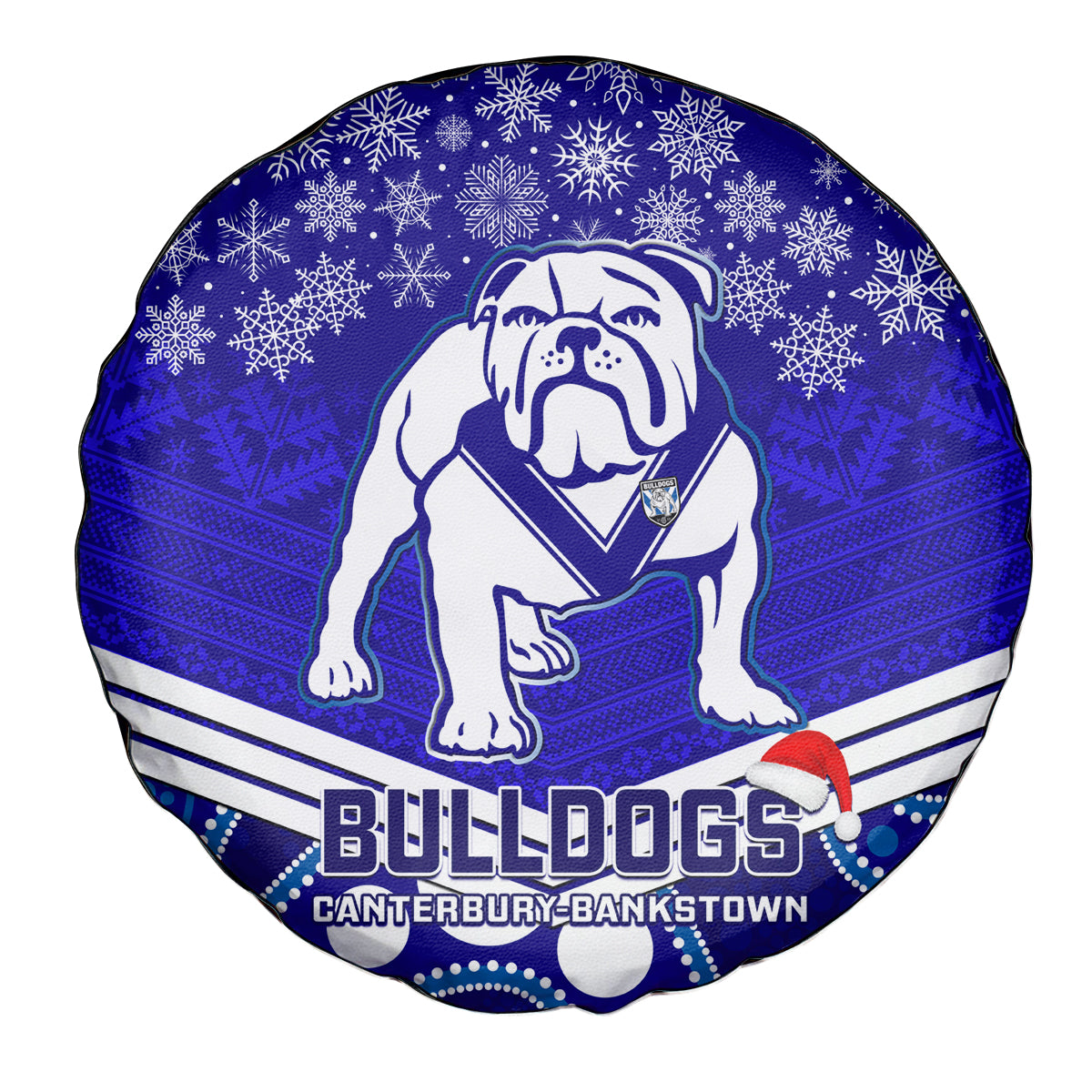 custom-bulldogs-rugby-christmas-spare-tire-cover-merry-xmas-2023-mix-aboriginal-art
