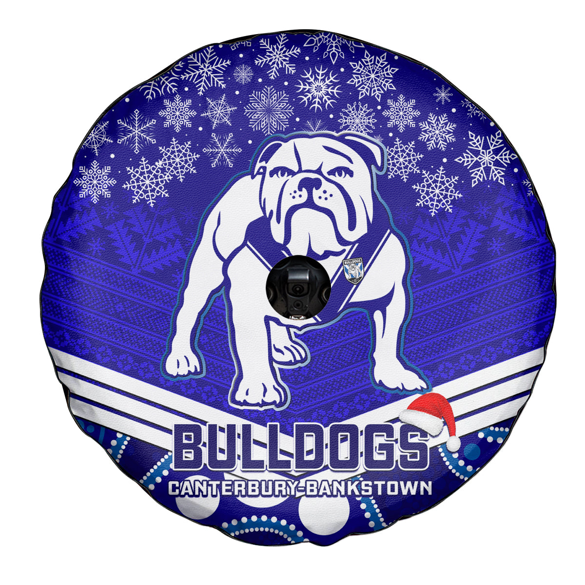 custom-bulldogs-rugby-christmas-spare-tire-cover-merry-xmas-2023-mix-aboriginal-art
