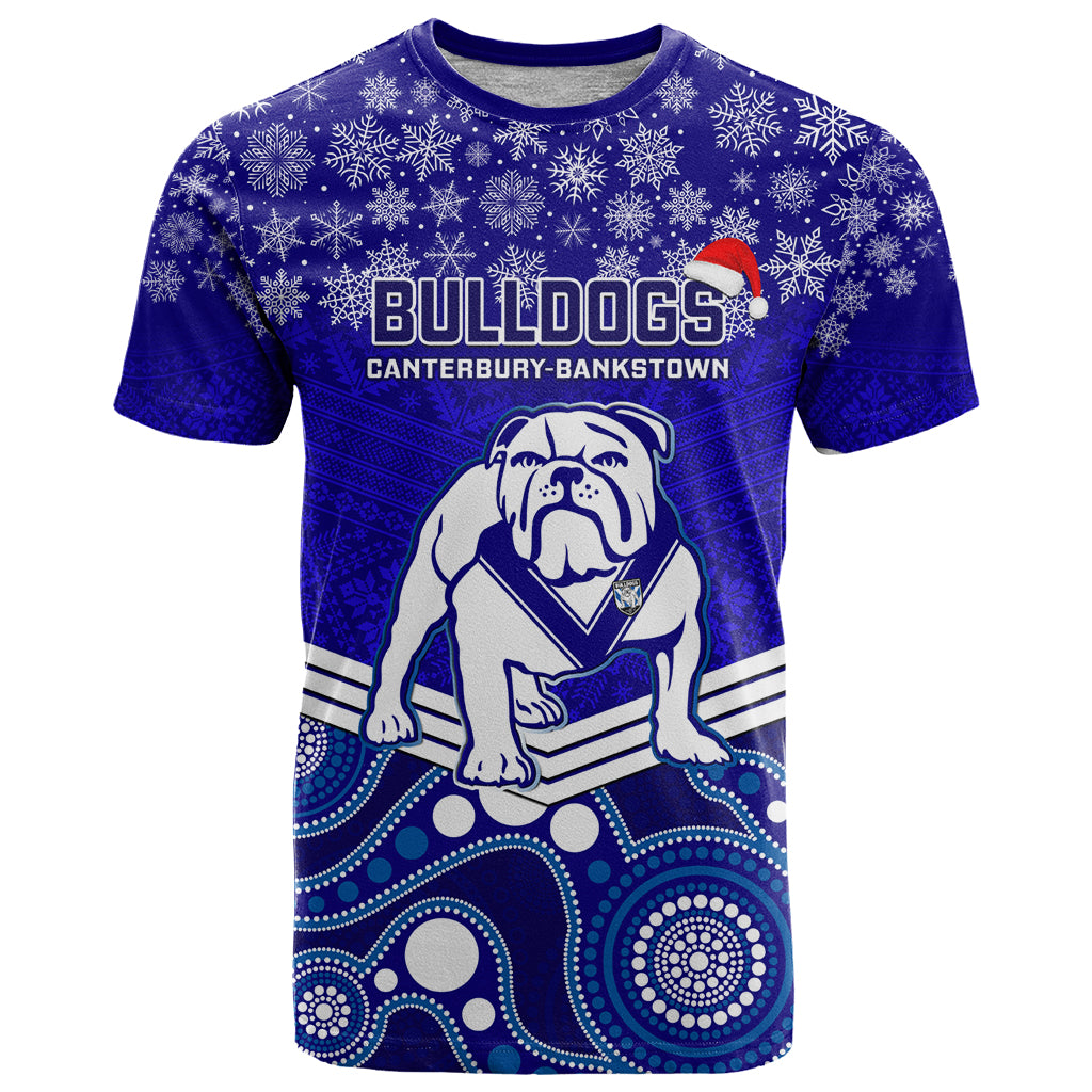 custom-bulldogs-rugby-christmas-t-shirt-merry-xmas-2023-mix-aboriginal-art