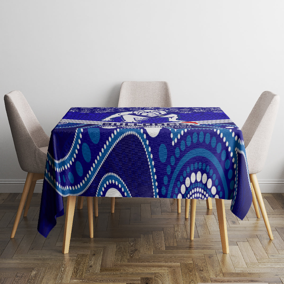 custom-bulldogs-rugby-christmas-tablecloth-merry-xmas-2023-mix-aboriginal-art