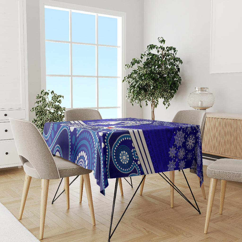 custom-bulldogs-rugby-christmas-tablecloth-merry-xmas-2023-mix-aboriginal-art