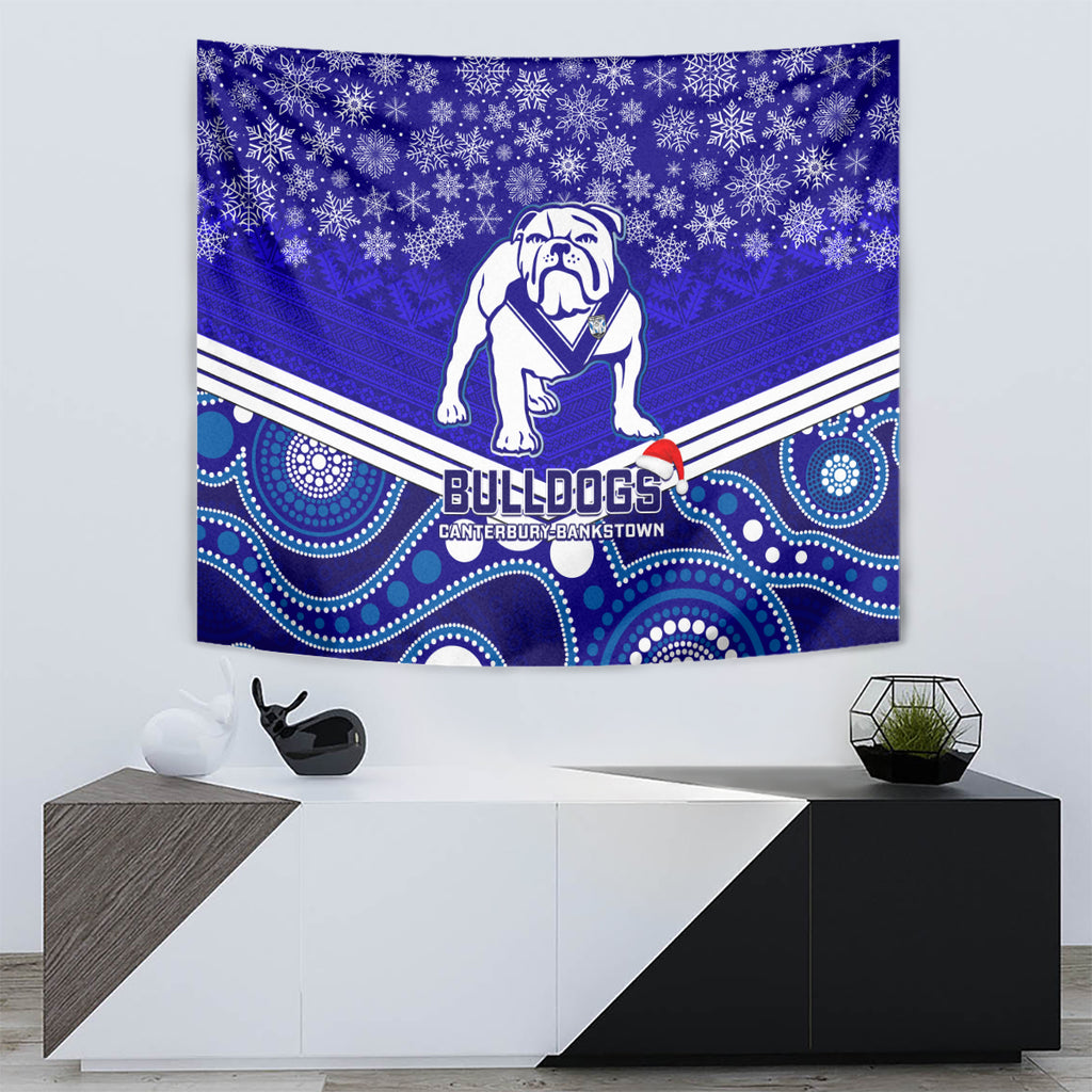 custom-bulldogs-rugby-christmas-tapestry-merry-xmas-2023-mix-aboriginal-art