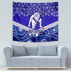 custom-bulldogs-rugby-christmas-tapestry-merry-xmas-2023-mix-aboriginal-art