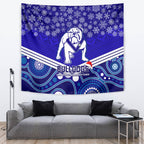 custom-bulldogs-rugby-christmas-tapestry-merry-xmas-2023-mix-aboriginal-art