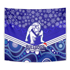 custom-bulldogs-rugby-christmas-tapestry-merry-xmas-2023-mix-aboriginal-art
