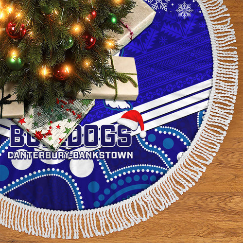 bulldogs-rugby-christmas-tree-skirt-merry-xmas-2023-mix-aboriginal-art