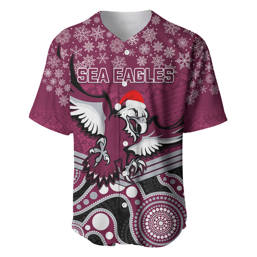 custom-sea-eagles-rugby-christmas-baseball-jersey-merry-xmas-2023-mix-aboriginal-art