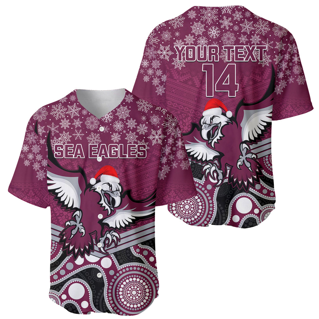 custom-sea-eagles-rugby-christmas-baseball-jersey-merry-xmas-2023-mix-aboriginal-art