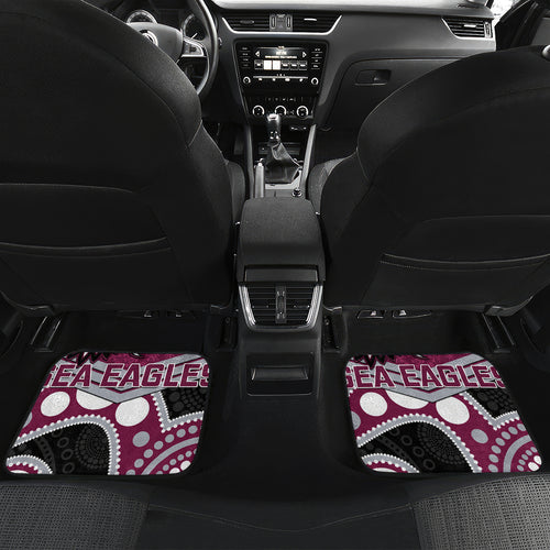 custom-sea-eagles-rugby-christmas-car-mats-merry-xmas-2023-mix-aboriginal-art