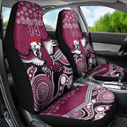 custom-sea-eagles-rugby-christmas-car-seat-cover-merry-xmas-2023-mix-aboriginal-art